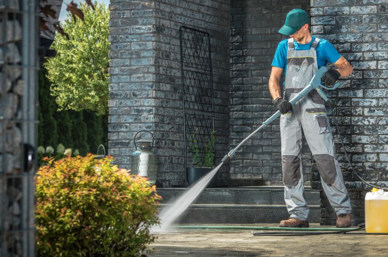 Professional Powerwashing in Action