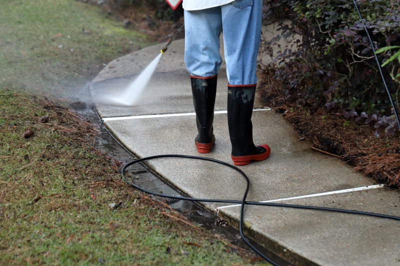 Sidewalk Pressure Washing