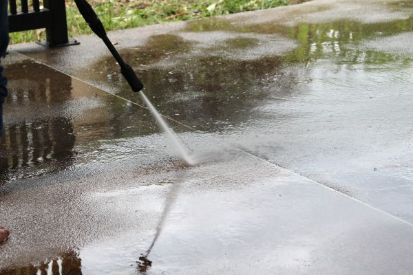Concrete Deck Cleaning in Daytona Beach