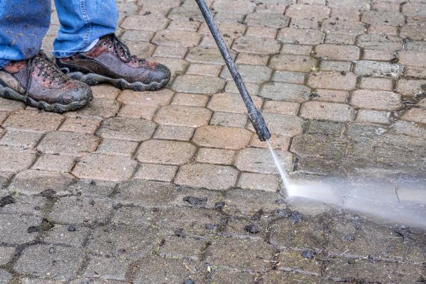 Stone Patio Cleaning in Daytona Beach